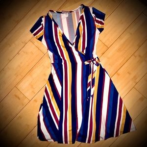 Cute striped dress NWOT